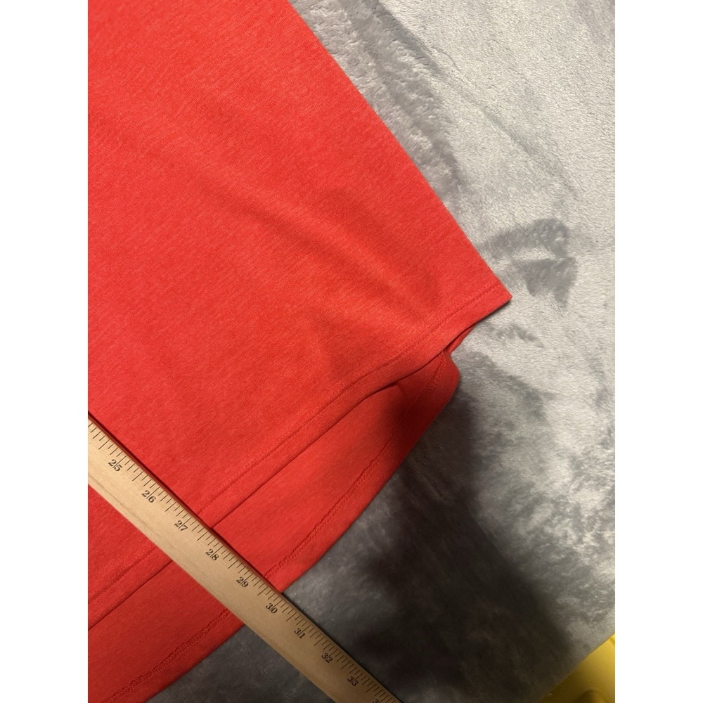 Under Armor T- Shirt The Tech Tee Casual Red Activewear Men's Large - Picture 4 of 5